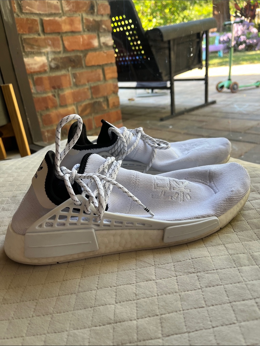 Adidas NMD HU Human Race Extra Eye Core White sneakers